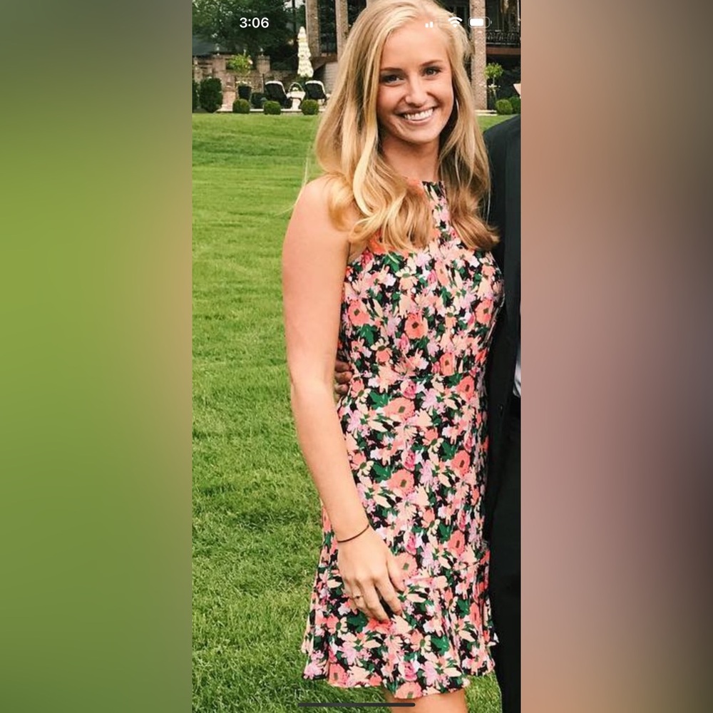 Bright floral JCrew Dress
